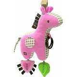 Gund Baby Dotted Giraffe Activity Toy - Pink by Gund