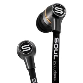 SOUL by Ludacris SL49 Ultra Dynamic In-Ear Headphones - Silver