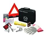 Roadside Assistance Emergency Kit Reflectors Flashlight