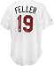 Bob Feller Autographed Cleveland Indians Replica Jersey with Hall of Fame 1962 Inscription