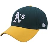 MLB New Era Oakland Athletics Pinch Hitter Adjustable Hat - Green