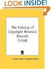 The Catalog of Copyright Renewal Records (1958)