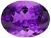 Jewelry : AVG 8.50CT 16X12MM OVAL UNHEATED AMETHYST FROM URUGUAY