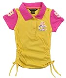 Rocawear Girls S/S Yellow Stroke & Pink Polo