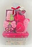 Lambs And Ivy Raspberry Swirl Gift Basket