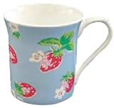Cath Kidston Mug - Strawberry Blue Royale shape