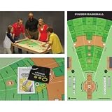 New Trademark Officially Licensed MLB Finger Baseball 2'x4' Playing Surface Game Rules Parts Bag
