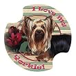 Golden Retriever Carsters, Coasters for Your Car