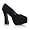 Black Cow Suede