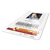 GBC HeatSeal UltraClear Thermal Laminating Pouches, Government ID Size, 5 mm Thickness, Clear, 100 Pouches per Pack (56005)