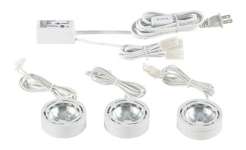 Eurofase RK29-02 Mini-Puck Plastic Halogen 3-Light Clear Len