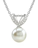 Belissima White South Sea Pearl Pendant in 18K Gold
