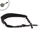 Padded Neo-Flex Camera Strap For Panasonic SLR - Lumix DMC-FZ40 / DMC-FZ100 / DMC-G2 and Many More! ** Cleaning Brush Included**