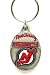 Pewter NHL Team Key Ring - New Jersey Devils