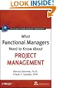 What Functional Managers...