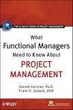 What Functional Managers Need to Know About Project Management (The IIL Wiley Series in Project Management)