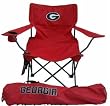 Georgia Bulldogs Red Adult Tailgate Sports Chair - NCAA College Athletics