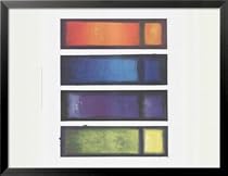 Four Meditations Framed Art Poster Print by Ian Scott Massie, 34x26
