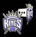 Sacramento Kings Logo-Only Trailer Hitch Cover