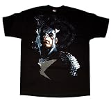  : TS292 Captain America Realistic T-Shirt Marvel Comics