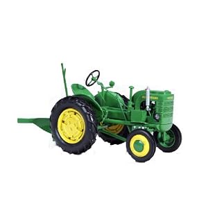 SpecCast-JDM-216-John-Deere-LA-Tractor-Die-Cast-with-Hercules-Engine-and-Plow