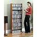 Real Wood - 600 Hardwood CD/DVD Wall Storage Unit Cherry