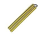 Tiger Claw Zebra Color Practice/Demo Foam Nunchaku Yellow and Black