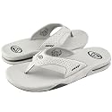 Reef Leather Fanning Supreme White Sandals
