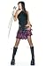 Sexy Lolita School Girl Rock Star Halloween Costume -Black/Pink/Large by Leg avenue