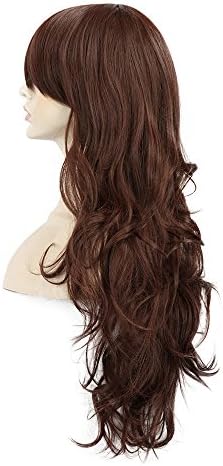 Heipi®FREE SHIPPING Fashion Hot Selling Natural Wave Heat Resistant Hair Synthetic Lace Front cosplay Wigs For Women (HP-633B)