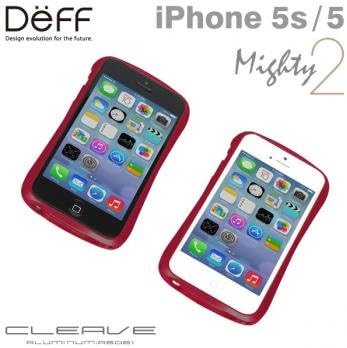 Deff CLEAVE ALUMINUM iPhone 5s/5 BUMPER Mighty (Dark Night Red)
