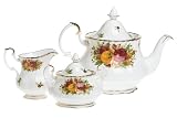 Royal Albert Old Country Roses Holiday 3-Piece Tea Set