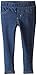 Kidtopia Little Girls' Pull-On Knit Denim French Terry Pant