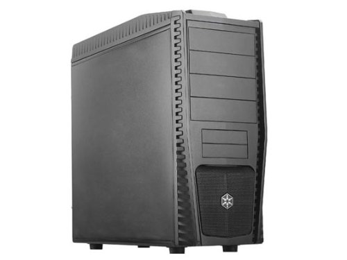 SilverStone ATX/Micro ATX Mid Tower Case with Tool-less Installation Design PS05B Black