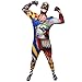 Morphsuits Men's Monster Scary Clown Skinsuit, Large (MLMSCL)