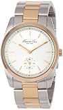 Kenneth Cole New York Women's KC4754 Baby Boyfriend Classic Round Two-Tone Case Watch