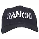 Rancid Black Logo Baseball Cap