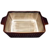 Nova Square Baker Dish - Brown