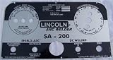 Lincoln Arc Welder Control Plate L-5171