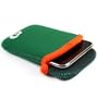 Kroo Reversible Sleeve for iPhone 3G, 3G S (Green and Grey)