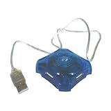 UKHARDWAREDEALS 4 PORT USB 2.0 MINI HUB For PC LAPTOP & NOTEBOOKS