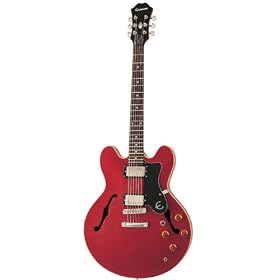Epiphone Dot Archtop Electric Guitar, Cherry