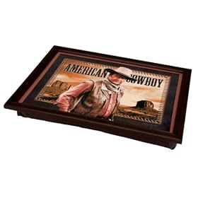 John Wayne TV Laptop Tray With Cushion