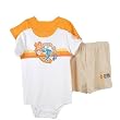 Infant Boys 4pc Boogie Boy Double Creeper Short Set