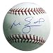 Manny Ramirez Hand Signed Los Angeles Dodgers Official Major League Baseball w/ Photo of Signing