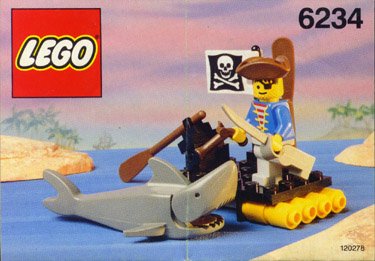 Lego Pirates Renegade's Raft 6234