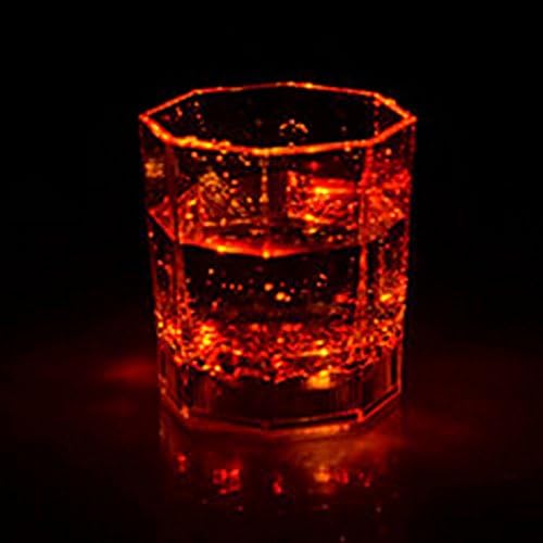 JMJN LED Light-up Flashin Children's Party Cups /LED Multicolour Glass Cups