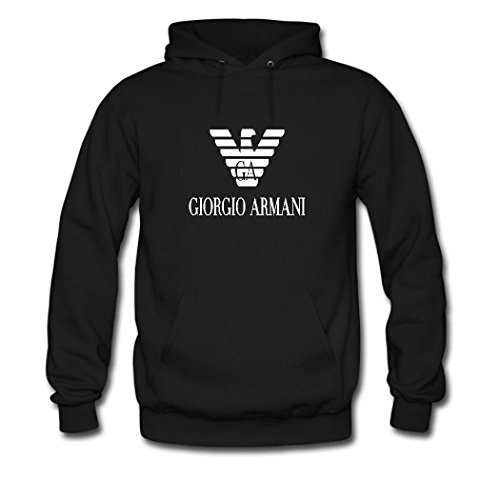 Emporio Armani Logo Men's Classic Lightweight Cotton Pullover Hoodie Sweatshirts