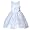 Sophias Style Little Girls Special Occasion White Petal Dress Girl 5