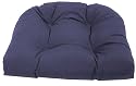 Bahama Solid Navy Wicker Chair Cushion